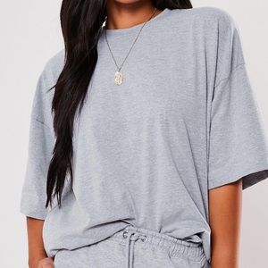 Misguided oversized tee
